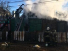 В Тамбове серьезный пожар уничтожил жилой дом 