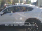 В Тамбове водитель «Geely» сбил школьника на велосипеде в 25 метрах от «зебры»