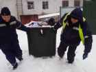 В Тамбовской области снежные завалы осложняют работу коммунальщиков 
