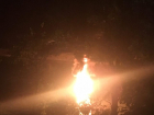 В Тамбове на реке Цна загорелась лодка с ребёнком на борту