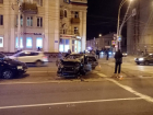 В центре Тамбова столкнулись четыре автомобиля: два человека пострадали