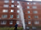 В Котовске фонтан высотой в четыре этажа бьёт из земли
