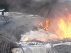 Ford Transit с водителем внутри сгорел на трассе у села Беломестная Криуша через 4 часа после покупки