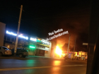 Ночью на Центральном рынке Тамбова случился пожар