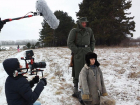 Съемочная группа фильма о Зое почувствовала все прелести русской зимы 