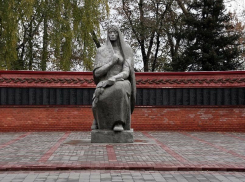 Тамбовчане не поняли, зачем «Скорбящую мать» на мемориальном кладбище менять на бронзовую