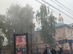 В центре Тамбова рядом с корпусом ТГУ произошёл пожар 
