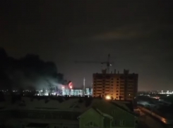 В Тамбове случился пожар в строящейся школе на севере города