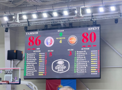 БК «Тамбов» вышел в плей-офф Суперлиги