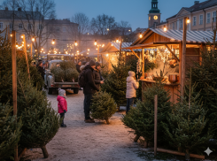 К Новому году лесхозы Тамбовской области планируют заготовить 10 тысяч елей и сосен для продажи