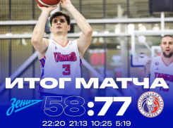 БК «Тамбов» продолжает серию побед выигрышем против «Зенита-2» в Санкт-Петербурге