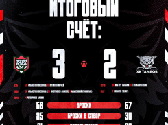 «Барс» одержал волевую победу над ХК «Тамбов»