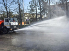 Тамбовчанка пожаловалась, что спецмашина окатила её дезраствором