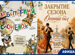 Спектакли, мастер-классы, бал: афиша на сентябрьские выходные в Тамбове