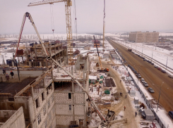 В Тамбове на севере города ведётся строительство новой семиэтажной поликлиники