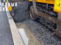 В Тамбове дублёр улицы Советской за 430 миллионов рублей строят в дождь и снег