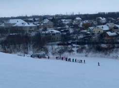 В Ласковском карьере открылся горнолыжный спуск