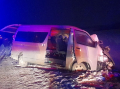 В Тамбовской области два человека погибли в аварии с участием микроавтобуса «Toyota HiAce»