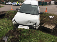 Не определились, кто главней на перекрестке неравнозначных дорог две «Лады» в Мичуринске