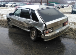 На Моршанском шоссе столкнулись две «Лады», пострадал водитель