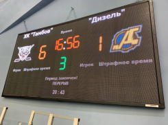 Тамбовские волки «разобрали» пензенский «Дизель» с крупным счётом