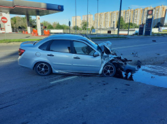 На севере Тамбова «Лада Гранта» въехала в автобус