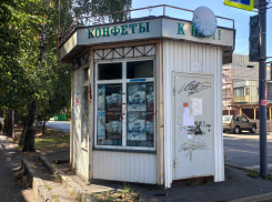 В южной части Тамбова подлежит сносу незаконно установленный киоск