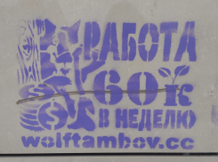 В Тамбове вандалы испортили десятки зданий