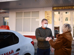 Благотворительный фонд «Тамбовский» передал машину больнице имени Архиепископа Луки 