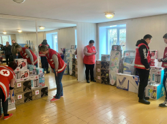 В Тамбовской области беженцам ЛНР и ДНР передали бытовую технику