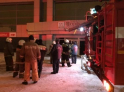 Воскресным вечером горел Центральный рынок в Тамбове 
