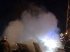 В Тамбове сгорела еще одна машина 