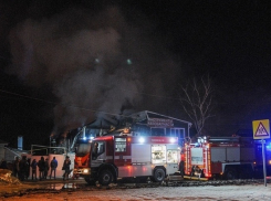 В частном доме на Пролетарской улице в Тамбове случился пожар