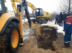 В северной части Тамбова ночью произошла авария на магистральном водоводе