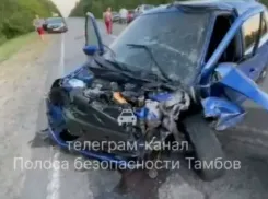 В Бондарском округе столкнулись две «Гранты», погибла женщина 