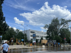 Две аварии на водоводе оставили центр Тамбова без воды