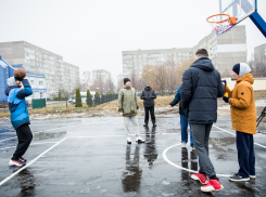 У Парка Победы в Тамбове открылась новая баскетбольная площадка 