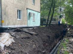 На улице Сергея Лазо в Тамбове приступили к замене теплосетей перед грядущим благоустройством