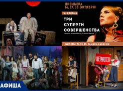 Премьерные спектакли и рок-концерты: афиша культурных мероприятий Тамбова. Часть 1