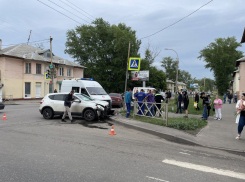 На перекрёстке Рязанской и Карла Маркса в Тамбове малолетний ребёнок пострадал в ДТП 