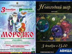 Первые новогодние мероприятия в афише «Блокнот Тамбов»