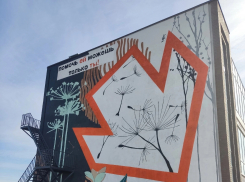 В Тамбове на Рылеева открыли мурал, посвящённый потерявшимся детям