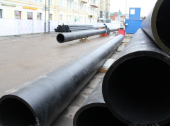 На тамбовской Набережной уже поменяли почти 500 метров коллектора