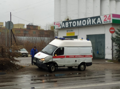 В Тамбове такси столкнулось со «скорой» и загорелось