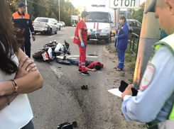 В ДТП на улице Астраханской мотоциклисту оторвало ногу