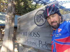 Александр Осипов «доколесил» до Форта-Росс, моста Золотые ворота и Лос-Анджелеса