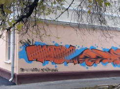 В Тамбове хулиганы разрисовали свежепокрашенный фасад дома на Интернациональной