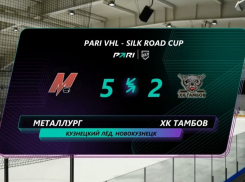 Тамбовские «волки» «поскользнулись» на льду Новокузнецка