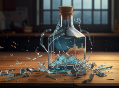 Мичуринец до неузнаваемости изрезал осколками бутылки лицо своего знакомого 