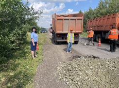 «Тамбовавтодор» начал ремонт дороги Тамбов – Лысые Горы по требованию прокуратуры